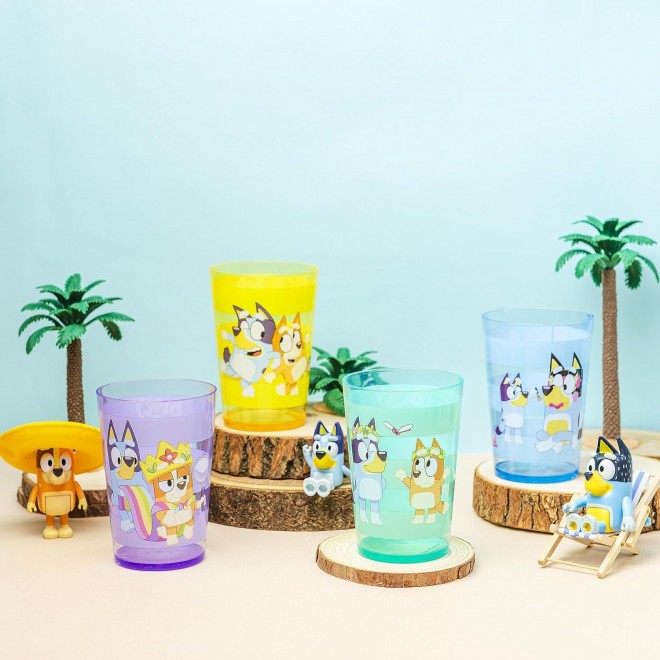 Plastic Cups with Variety Artwork, Fun Drinkware is Perfect for Kids