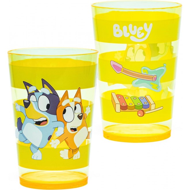 Plastic Cups with Variety Artwork, Fun Drinkware is Perfect for Kids