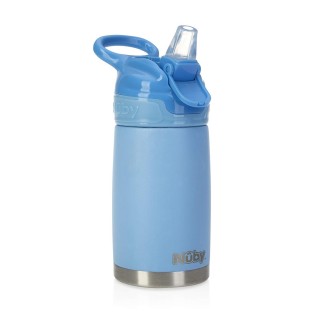 No Spill Flip-It Reflex Stainless Steel Travel Cup or Water Bottle