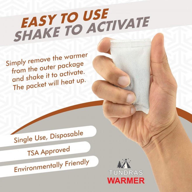 Hot Hand Warmers 11 Hours Long Lasting - Natural Odorless Safe