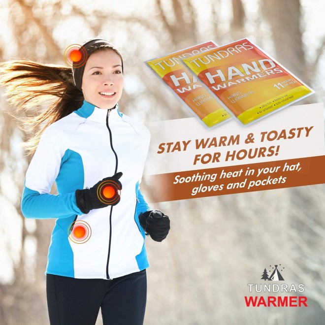 Hot Hand Warmers 11 Hours Long Lasting - Natural Odorless Safe