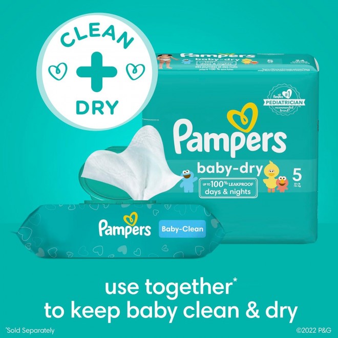 Pampers Baby Clean Wipes Combo, Baby Fresh Scented