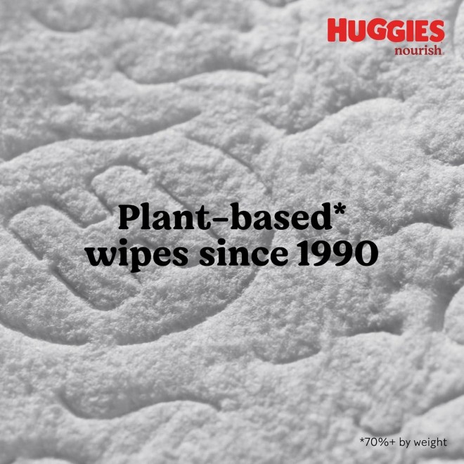 Huggies Nourish Scented Baby Wipes