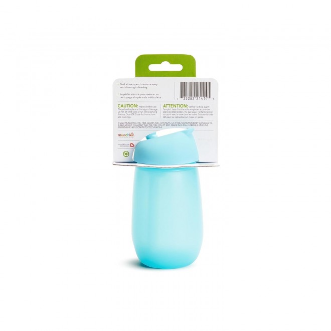 Toddler Sippy Cup with Easy Clean Straw, 10 Ounce