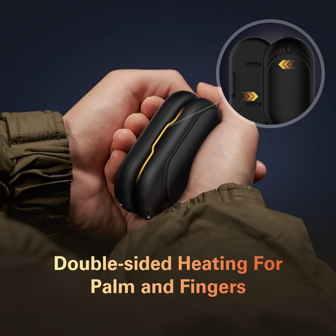 BUG HULL Hand Warmers Rechargeable 2 Pack, 16 Hours Heating Portable