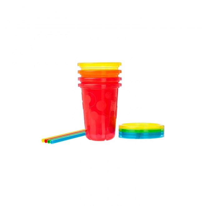 Toddler Straw Cups - Spill Proof and Dishwasher Safe Toddler Cups