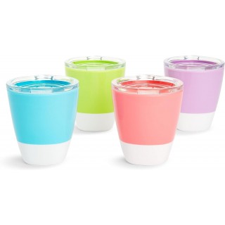 Munchkin Splash™ Open Toddler Cups with Training Lids, 7 Ounce