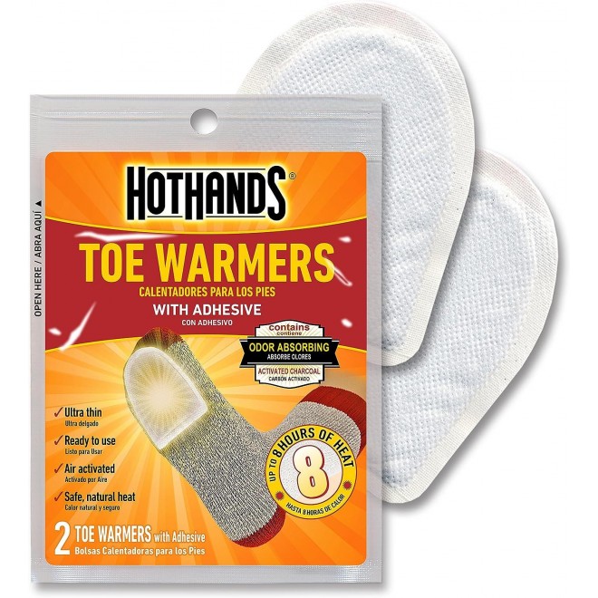 HotHands Hand & Toe Warmers - Long Lasting Natural Odorless Air Warmers