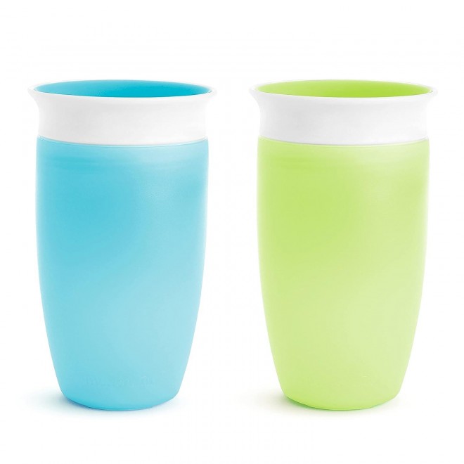 360 Toddler Sippy Cup, Spill Proof, 10 Ounce, 2 Pack