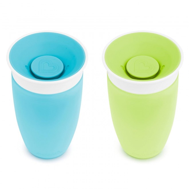 360 Toddler Sippy Cup, Spill Proof, 10 Ounce, 2 Pack