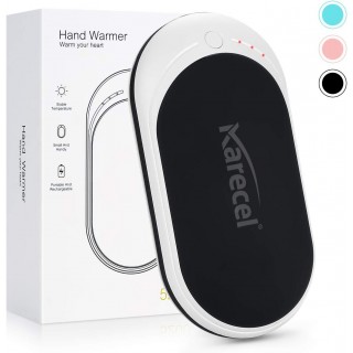 Karecel Hand Warmers Rechargeable, USB Hand Warmer Reusable 5200mAh Powerbank
