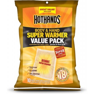 HotHands Body & Hand Super Warmers - Long Lasting Natural Odorless