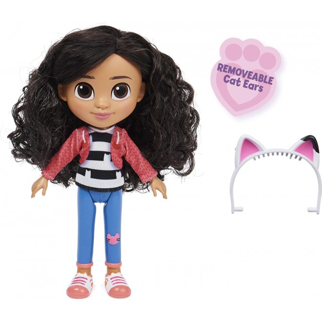 Gabby's Dollhouse, 8-inch Gabby Girl Doll, Kids Toys for Ages 3 and up