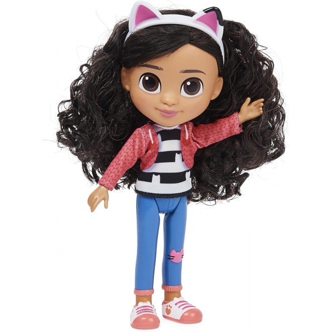 Gabby's Dollhouse, 8-inch Gabby Girl Doll, Kids Toys for Ages 3 and up