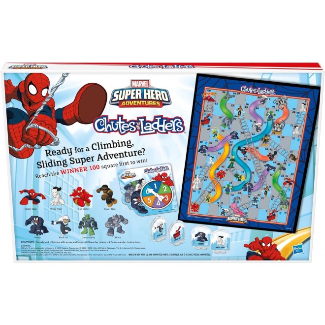 Marvel Spider-Man Edition Board Game for Kids Ages 3 and Up