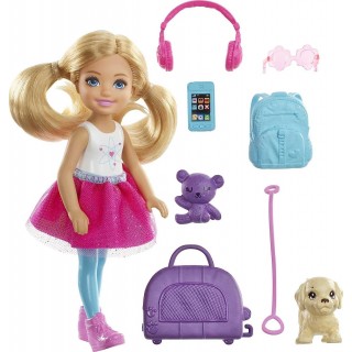 Barbie Dreamhouse Adventures Doll & Accessories, Travel Set