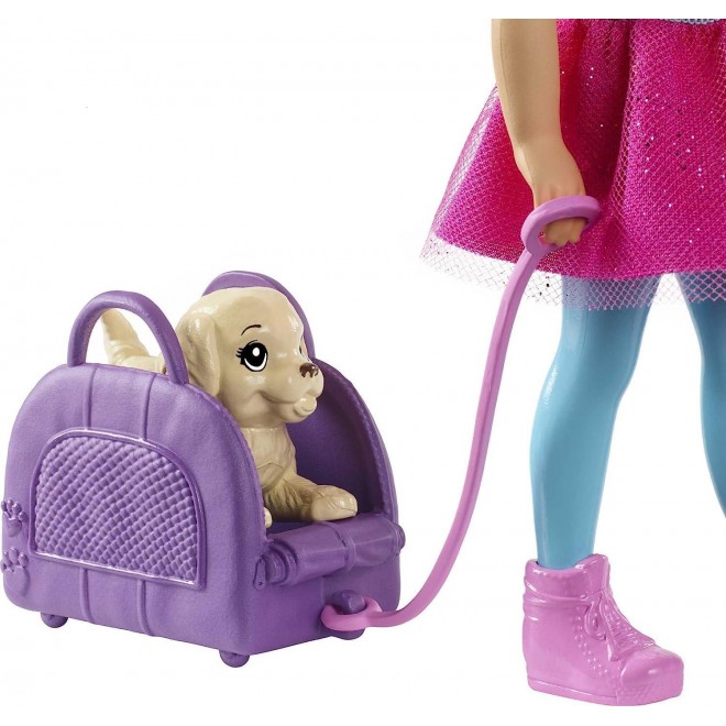 Barbie Dreamhouse Adventures Doll & Accessories, Travel Set