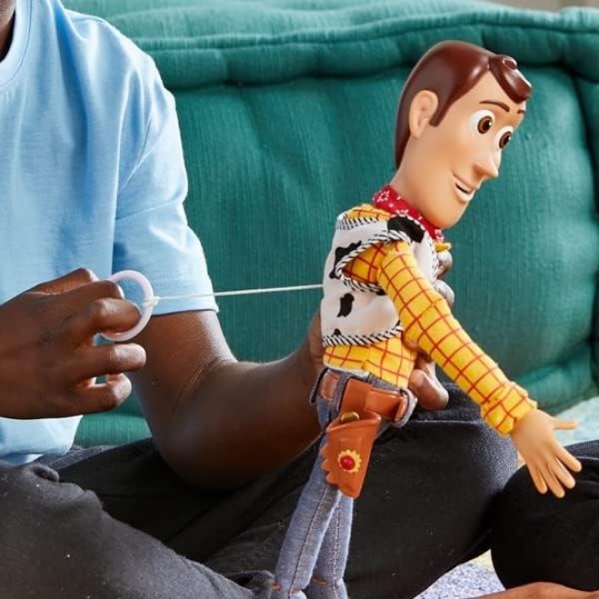 DISNEY Store Official Woody Interactive Talking Action Figure from Toy