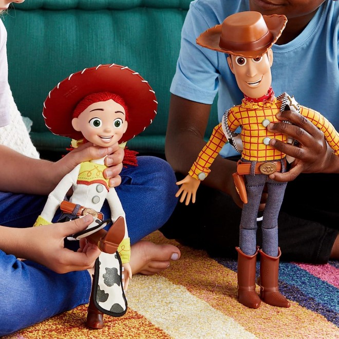 DISNEY Store Official Woody Interactive Talking Action Figure from Toy