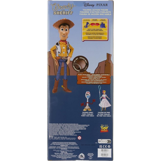 DISNEY Store Official Woody Interactive Talking Action Figure from Toy