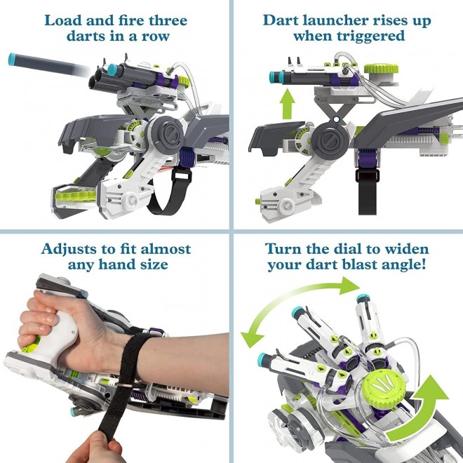 Experiment Kit | Construct a Robotic Foam Dart Blasting Glove