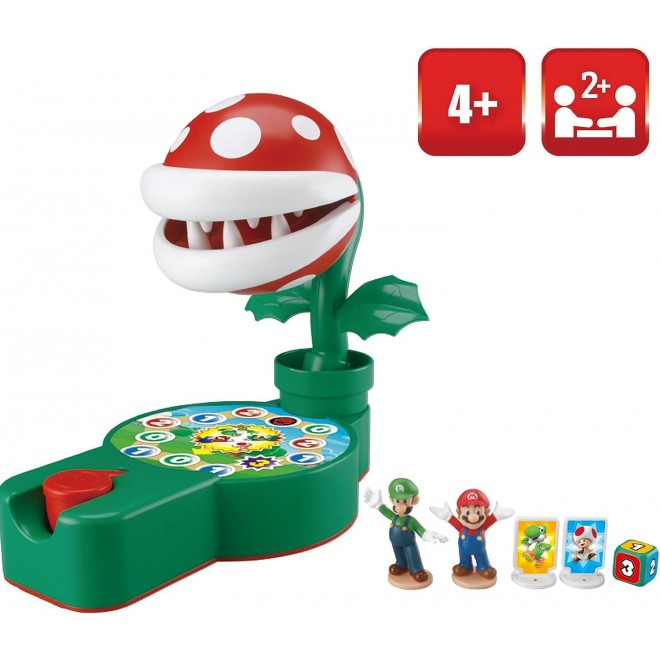 Super Mario Piranha Plant Escape! - Tabletop Action Game for Ages 4+