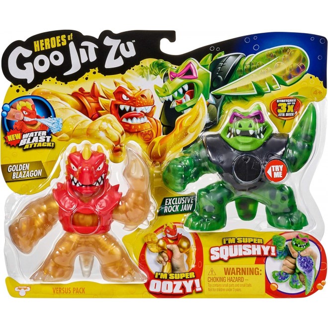 Heroes of Goo Jit Zu Water Blast Versus Pack - 2 Action Figure Pack