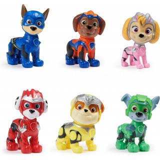 Paw Patrol: The Mighty Movie,with 6 Collectible Action Figures