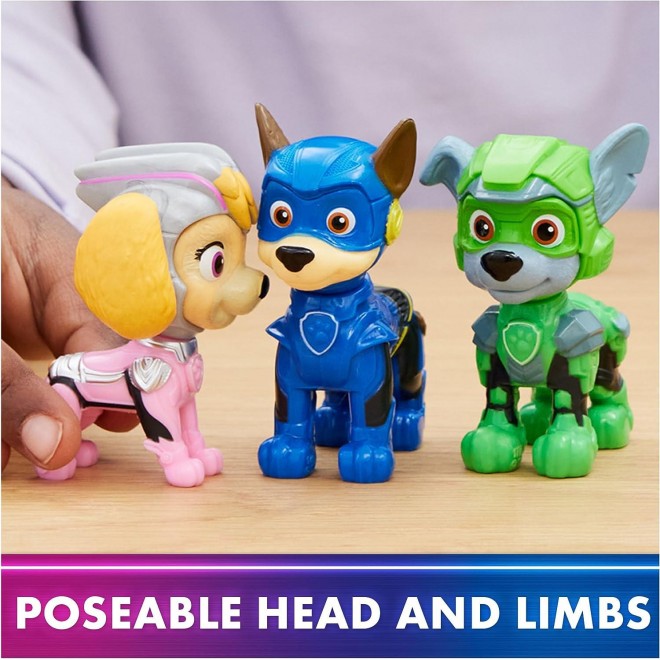 Paw Patrol: The Mighty Movie,with 6 Collectible Action Figures