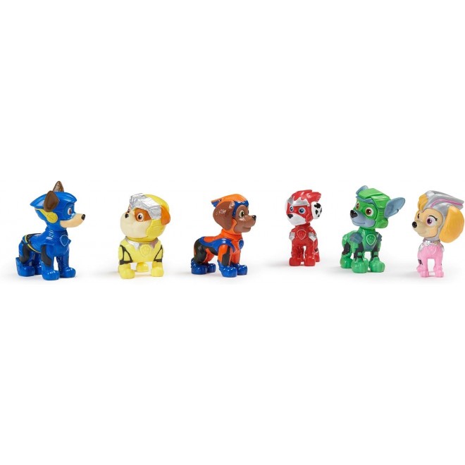 Paw Patrol: The Mighty Movie,with 6 Collectible Action Figures