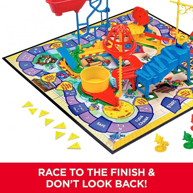 Hasbro Gaming Mouse Trap Kids Board Game, Kids Games for 2-4 Players