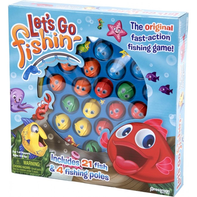 The Original Fast-Action Fishing Game!, 1-4 players