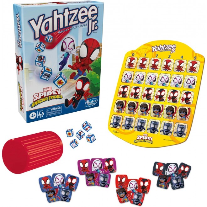 Spidey and His Amazing Friends Edition Board Game for Kids Ages 4 and Up