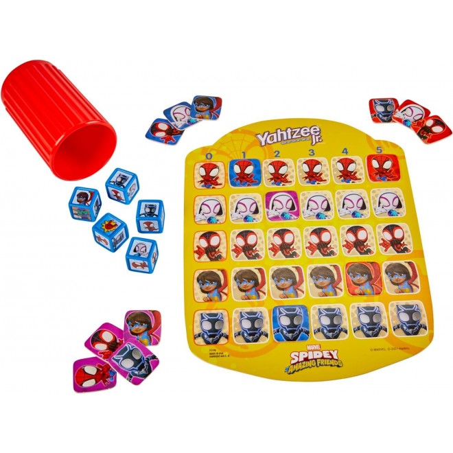 Spidey and His Amazing Friends Edition Board Game for Kids Ages 4 and Up