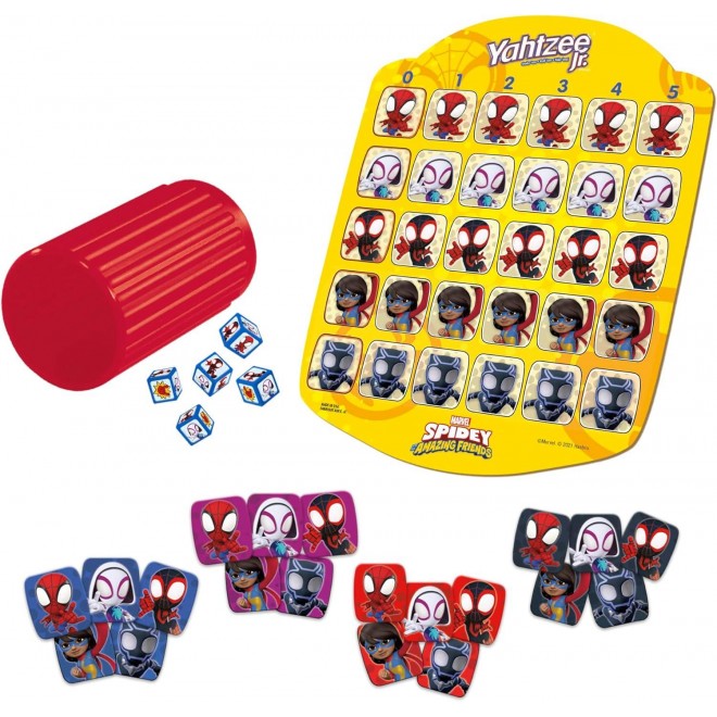 Spidey and His Amazing Friends Edition Board Game for Kids Ages 4 and Up