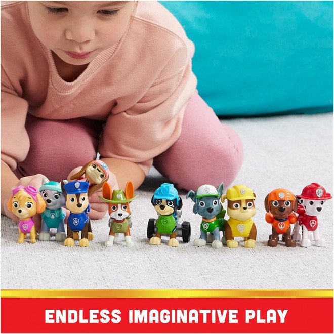 Paw Patrol, 10th Anniversary, All Paws On Deck Toy Figures Gift Pack