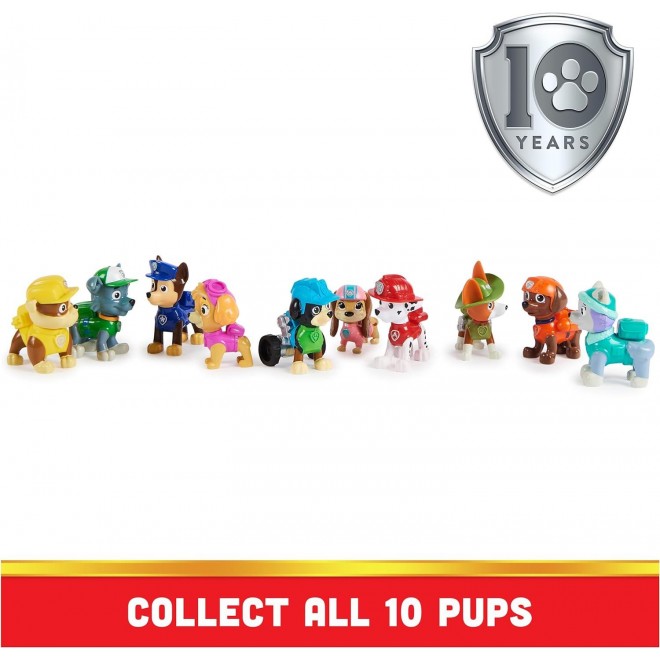 Paw Patrol, 10th Anniversary, All Paws On Deck Toy Figures Gift Pack