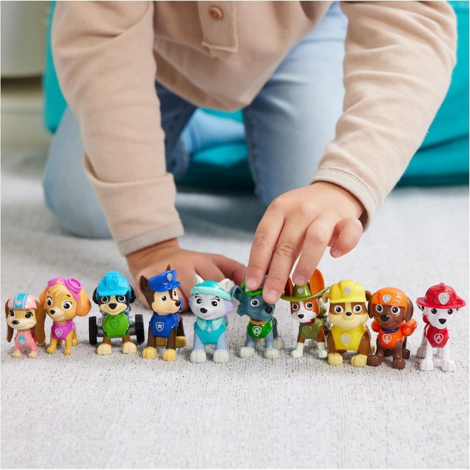 Paw Patrol, 10th Anniversary, All Paws On Deck Toy Figures Gift Pack