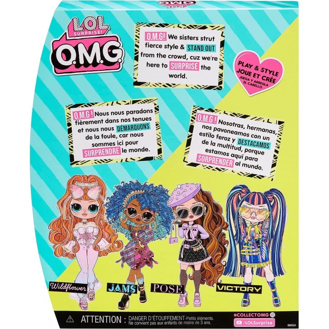 LOL Surprise OMG Victory Fashion Doll  – Great Gift for Kids Ages 4+