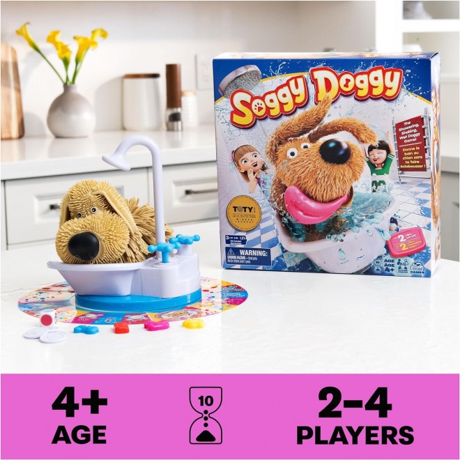 Soggy Doggy, The Showering Shaking Wet Dog Award-Winning Board Game