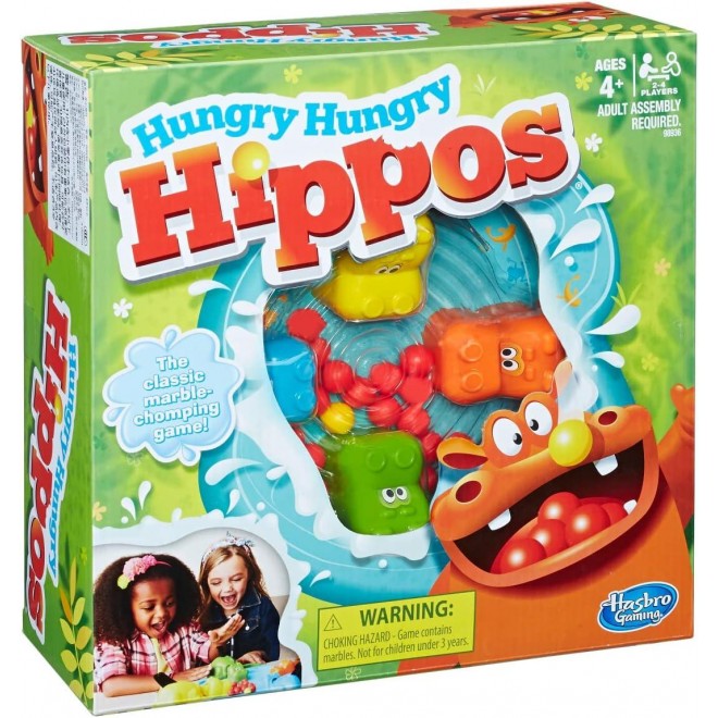 Hasbro Gaming Hungry Hungry Hippos