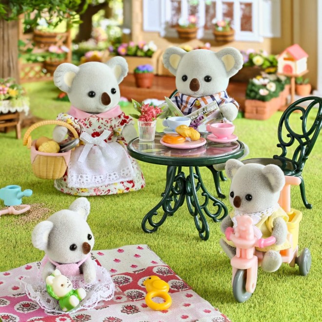 Calico Critters Outback Koala Family-Set of 4 Collectible Doll Figures