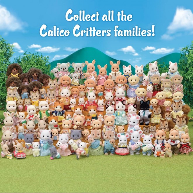 Calico Critters Outback Koala Family-Set of 4 Collectible Doll Figures