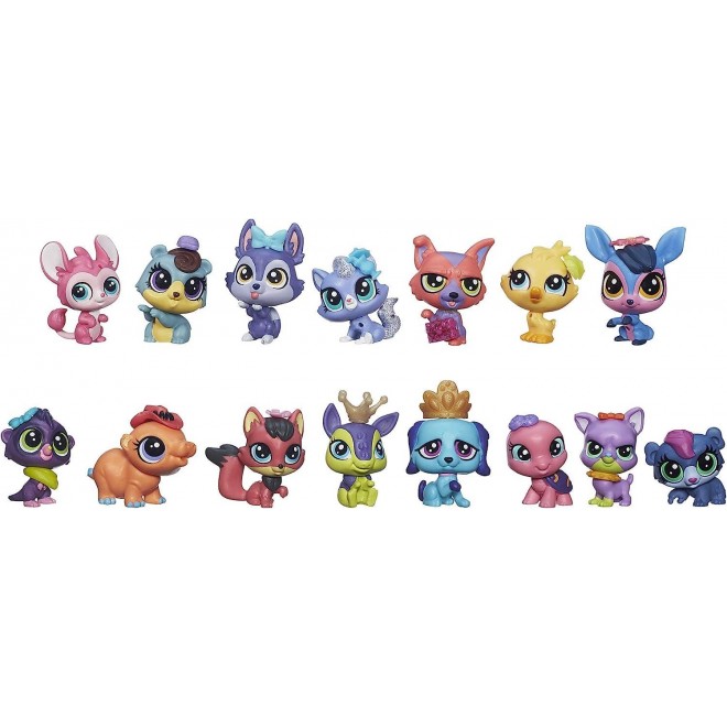 Littlest Pet Shop Party Spectacular Collector Pack Toy,Includes 15 Pets