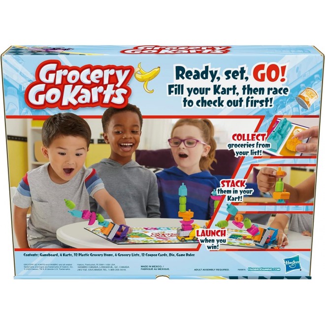 Go Karts Board Game for Preschoolers and Kids Ages 4 and Up