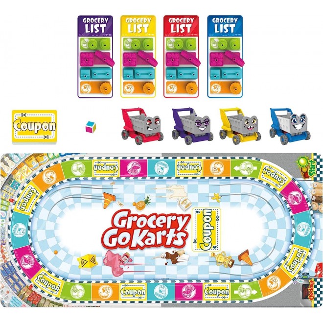 Go Karts Board Game for Preschoolers and Kids Ages 4 and Up