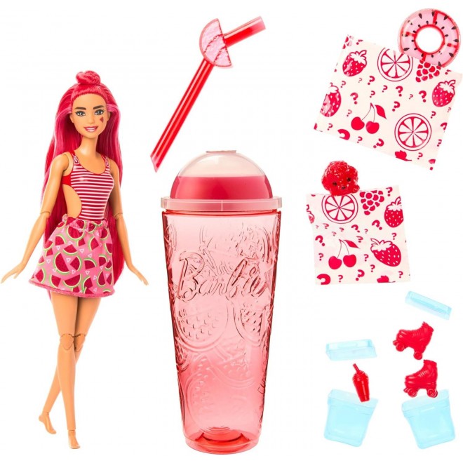 Barbie Pop Reveal Fruit Series Doll, Accessories, Scent & Color Change