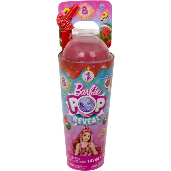 Barbie Pop Reveal Fruit Series Doll, Accessories, Scent & Color Change