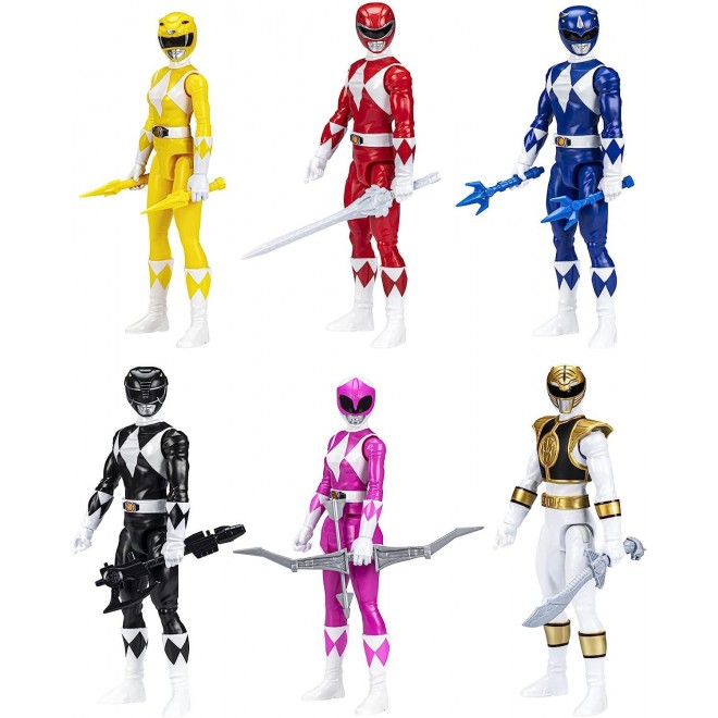 Power Rangers Mighty Morphin Multipack 12-inch Action Figure 6-Pack