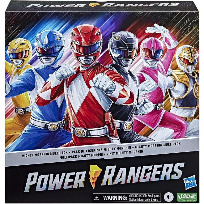 Power Rangers Mighty Morphin Multipack 12-inch Action Figure 6-Pack